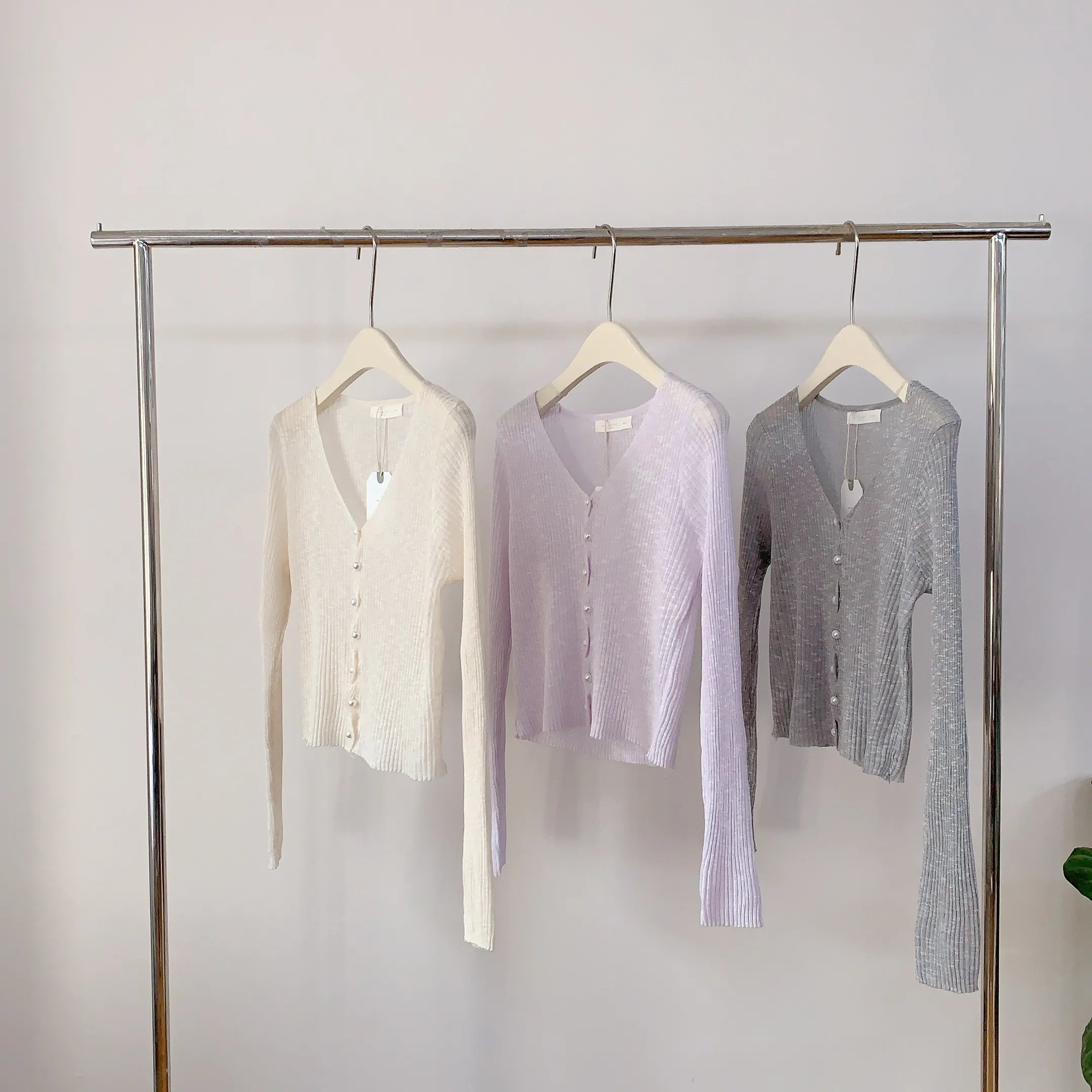 HELLO MILK TEE- 84553 簡約開衫