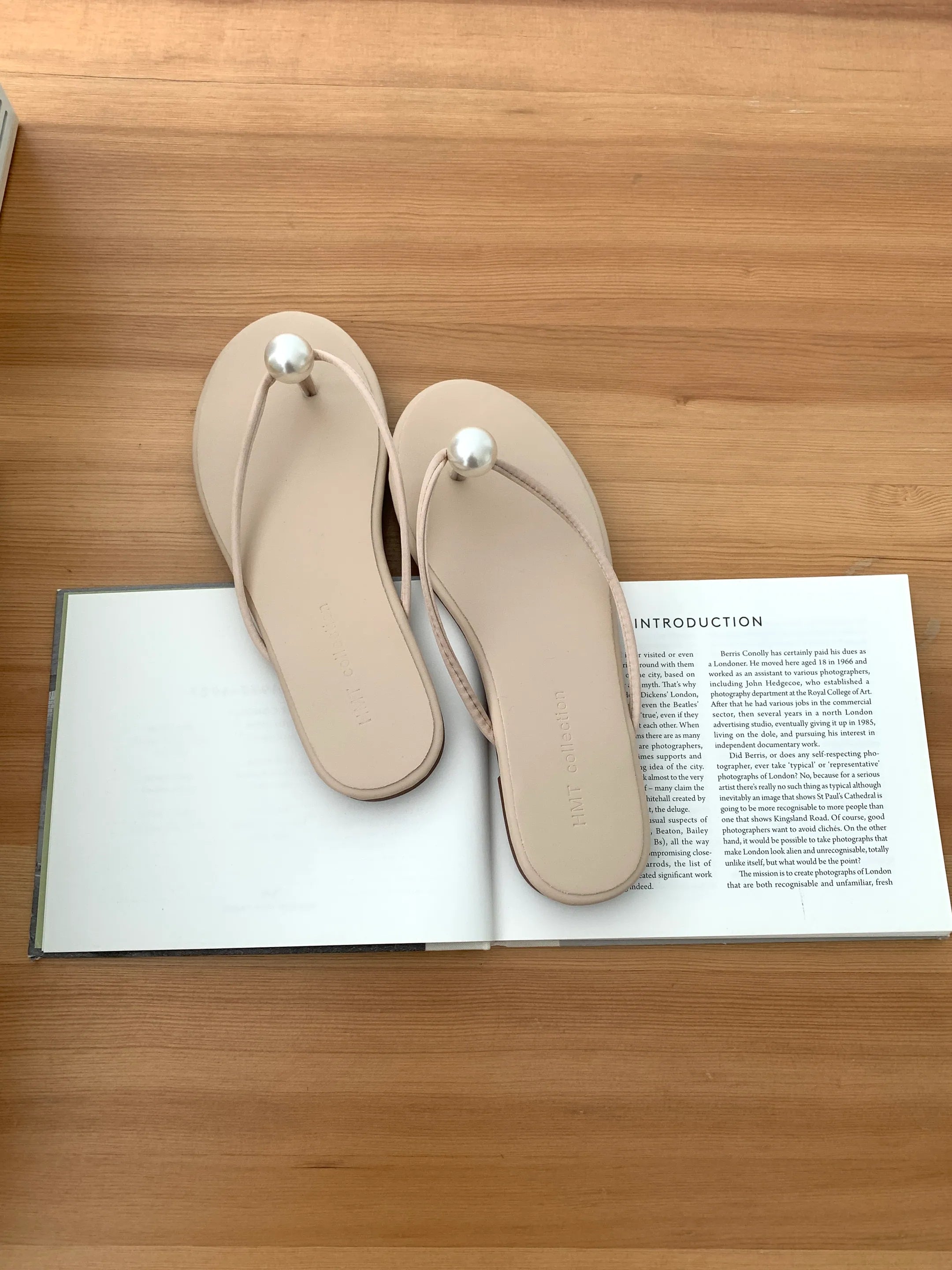 HELLO MILK TEE- 83324 珍珠拖鞋