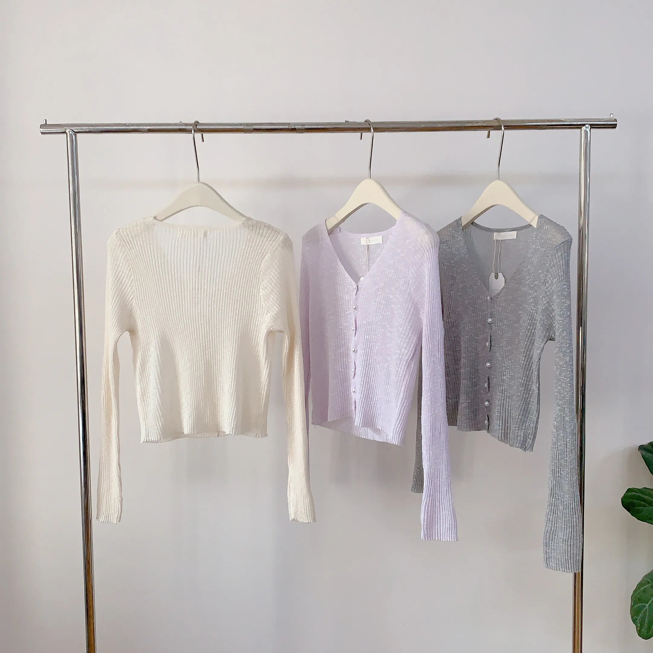 HELLO MILK TEE- 84553 簡約開衫