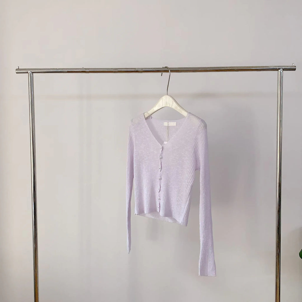 HELLO MILK TEE- 84553 簡約開衫
