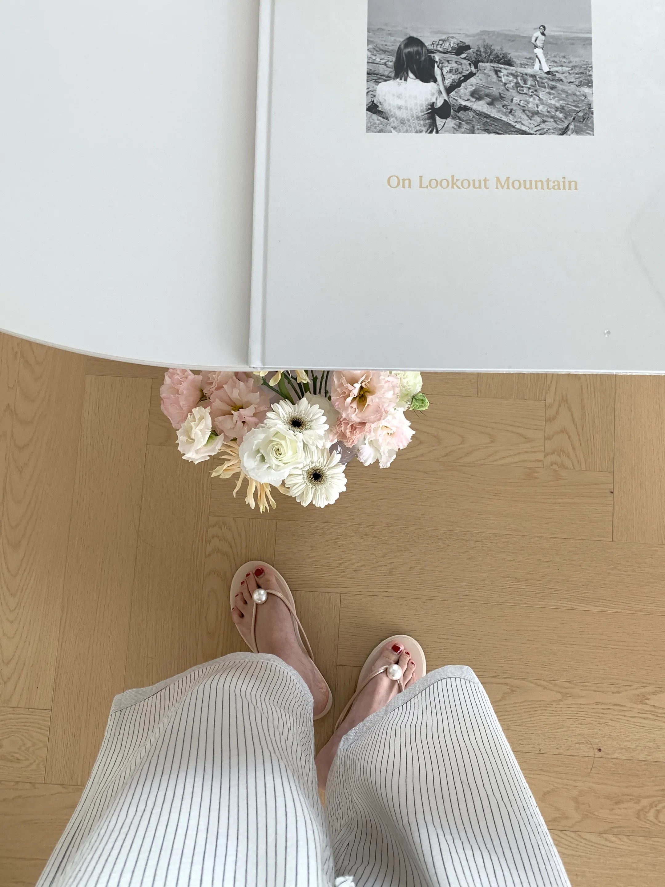 HELLO MILK TEE- 83324 珍珠拖鞋