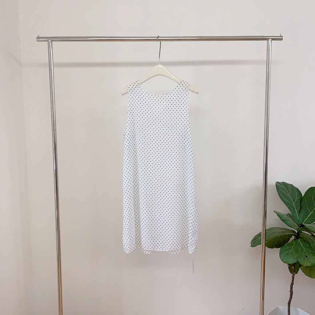 HELLO MILK TEE- 82270 微透連衣裙