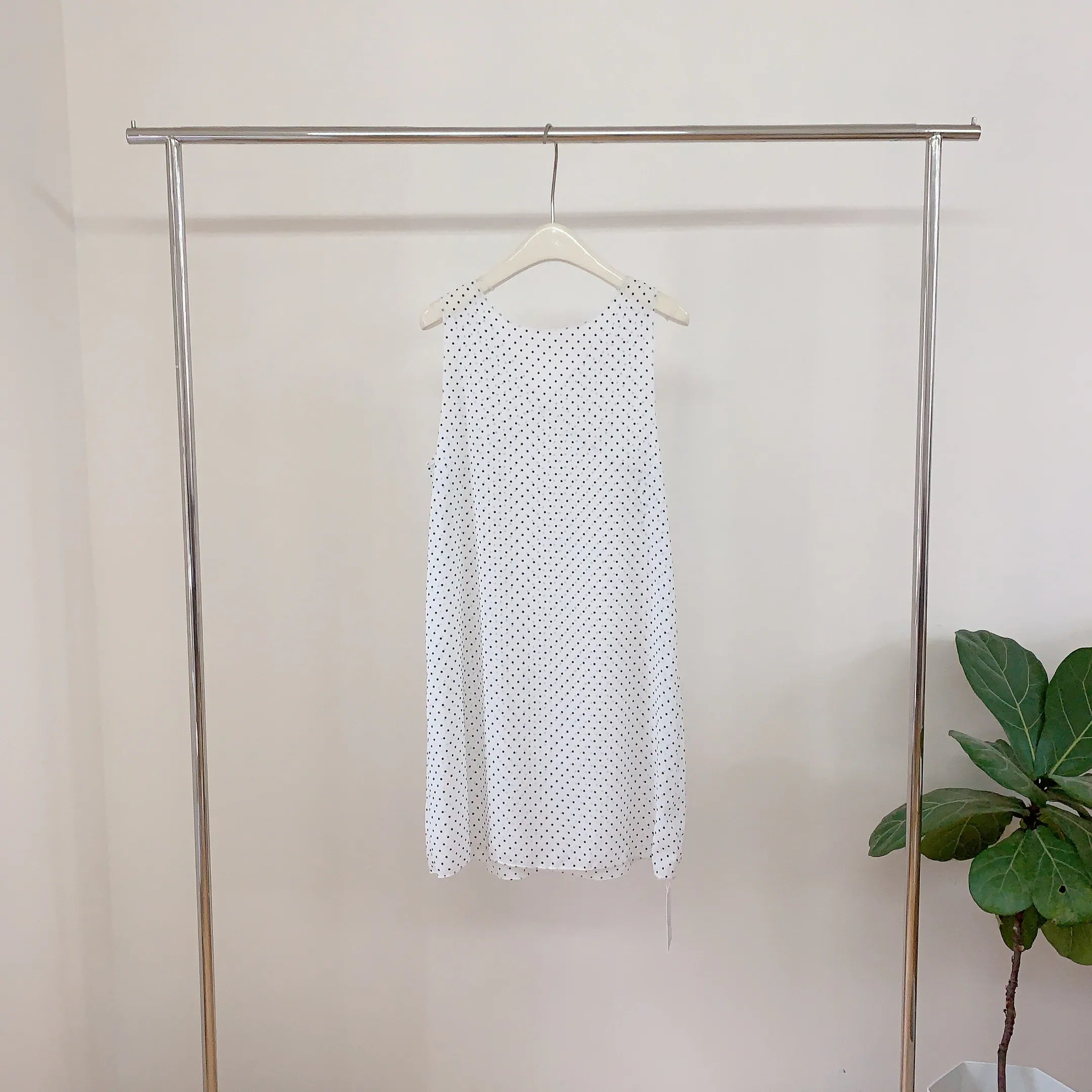 HELLO MILK TEE- 82270 微透連衣裙