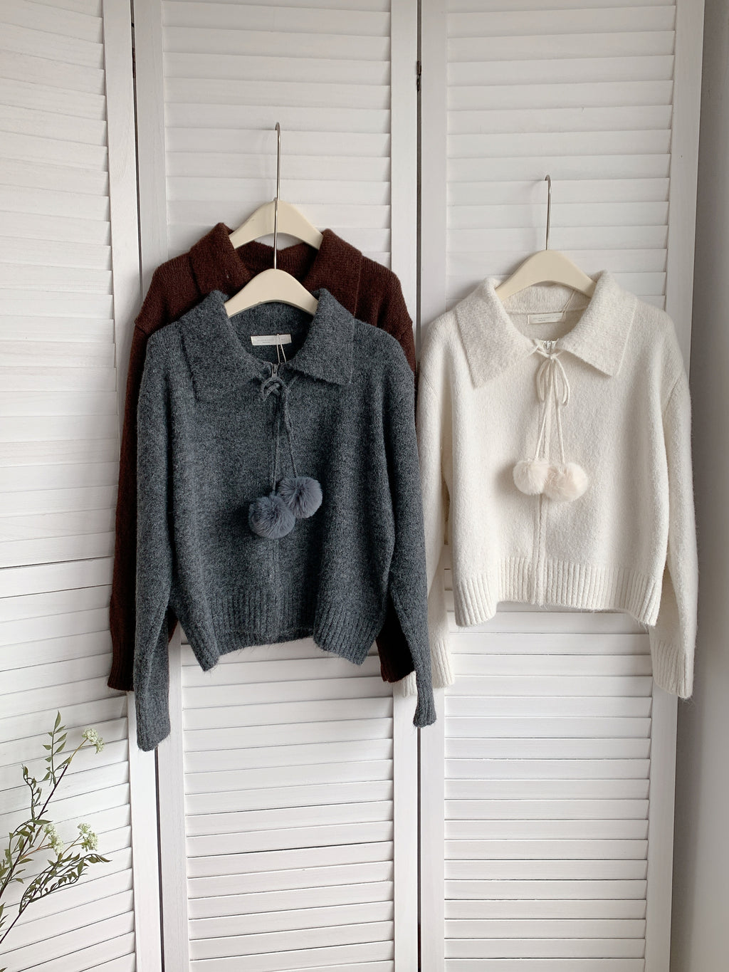 HELLO MILK TEE- 85879 翻領上衣