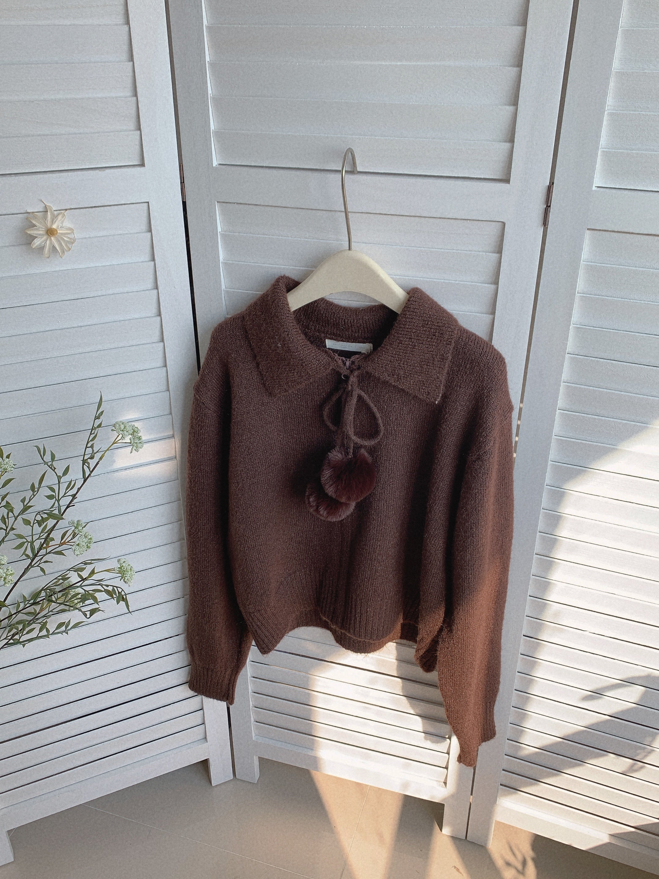 HELLO MILK TEE- 85879 翻領上衣