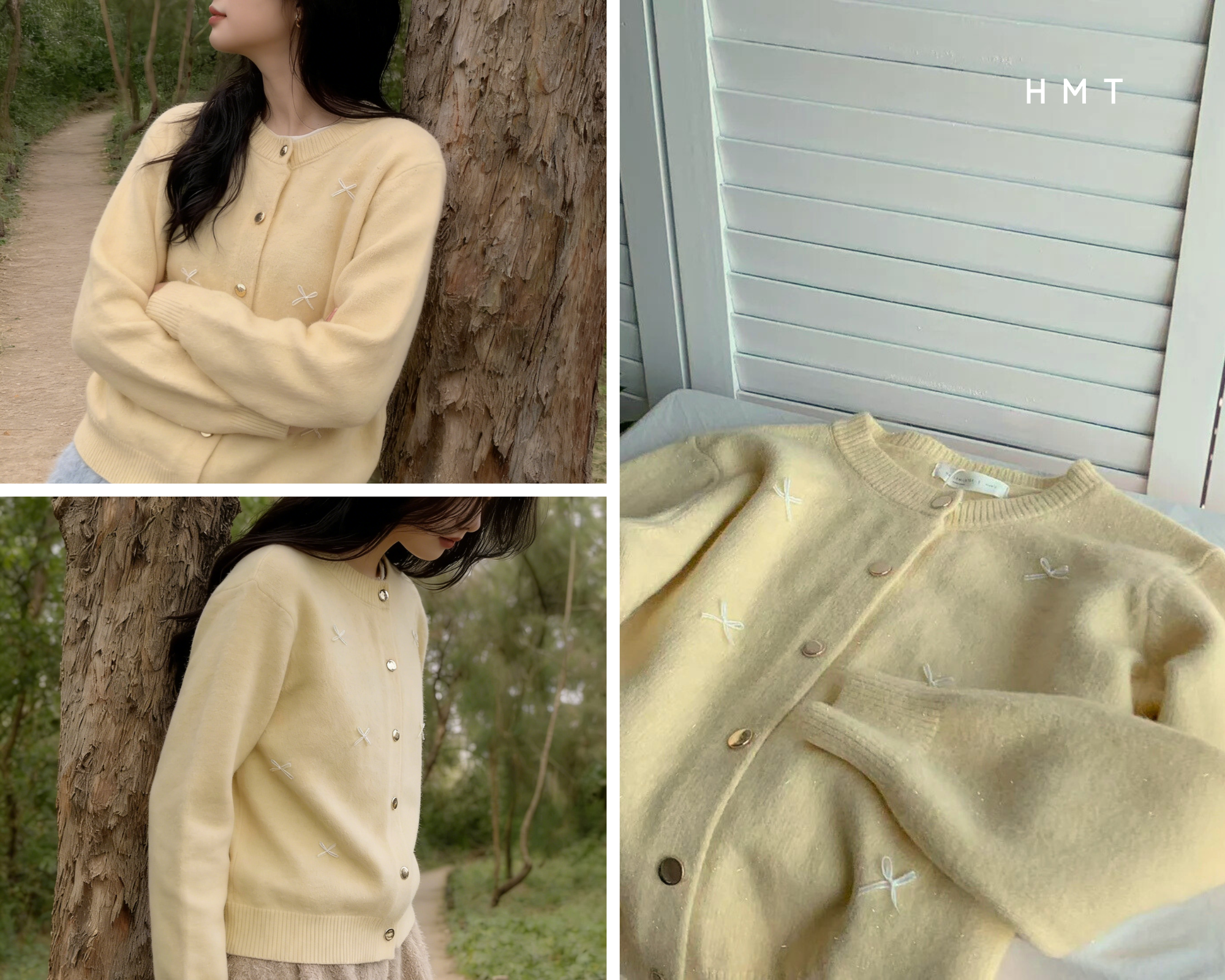 HELLO MILK TEE- 85995 蕾絲領上衣