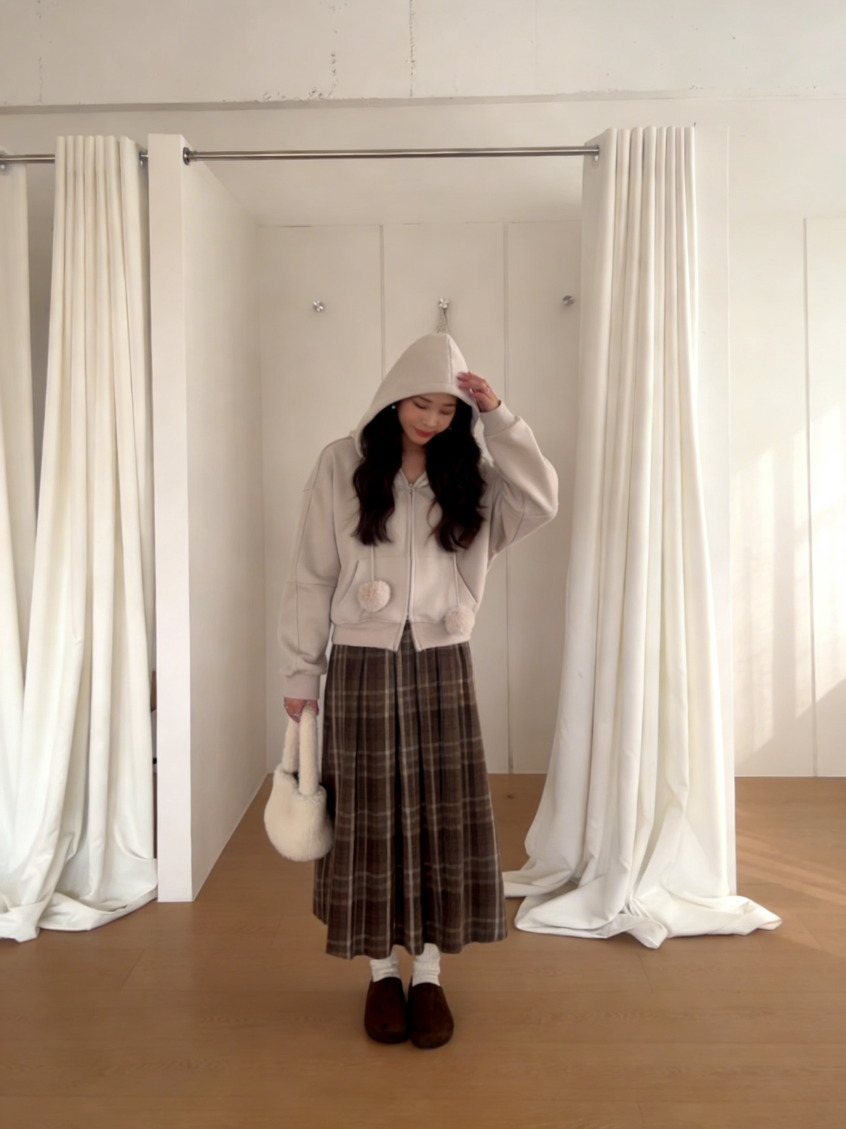 HELLO MILK TEE- 85847 拉鏈外套