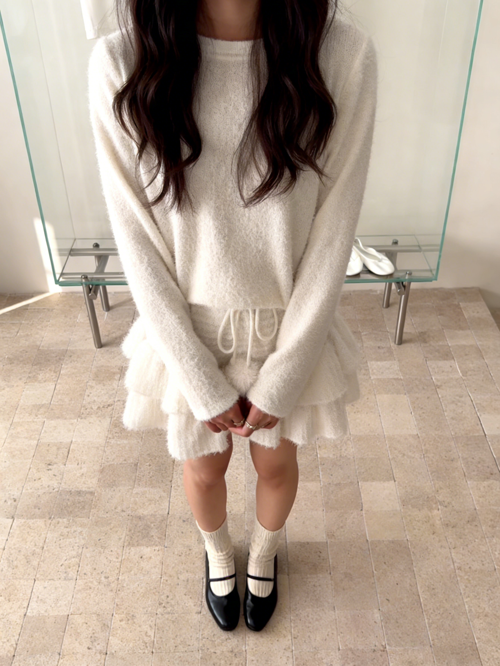 HELLO MILK TEE- 85938 純色上衣