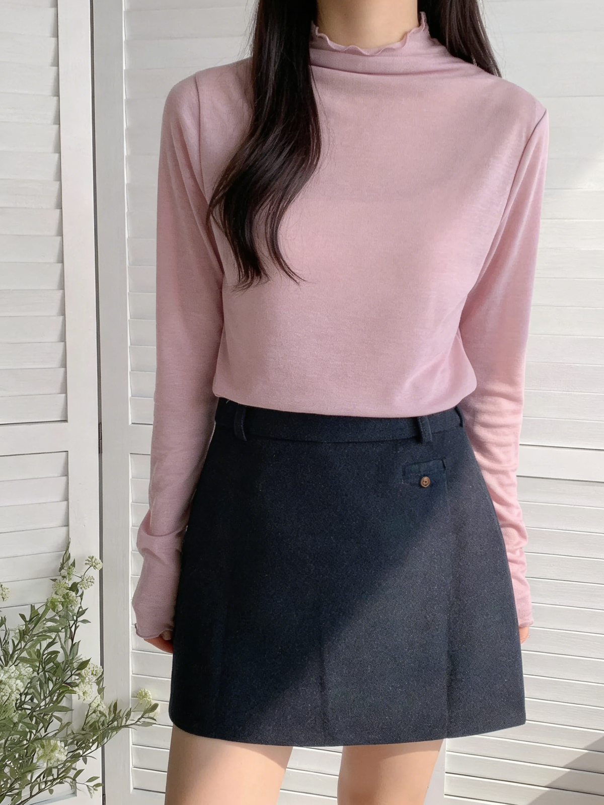 HELLO MILK TEE- 85737 百搭短裙