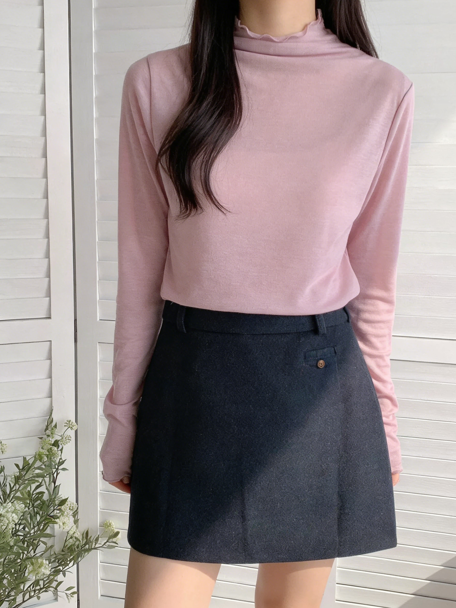 HELLO MILK TEE- 85737 百搭短裙