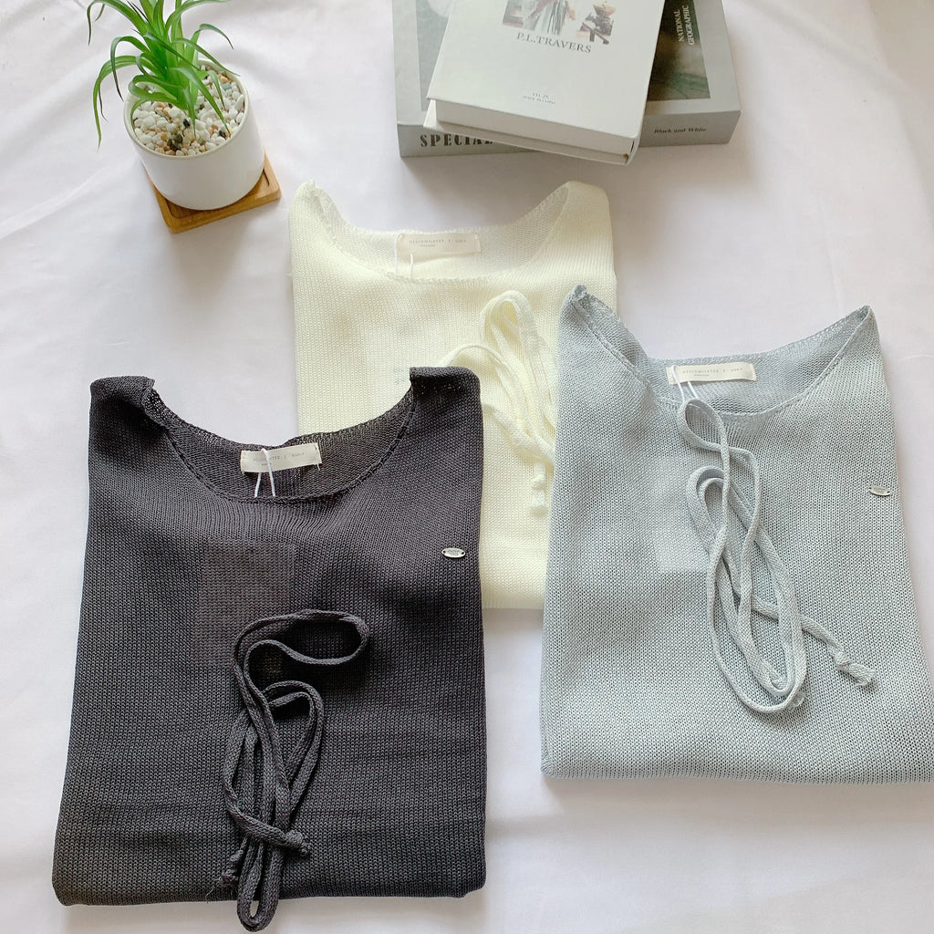 HELLO MILK TEE- 85112 質感背心衫
