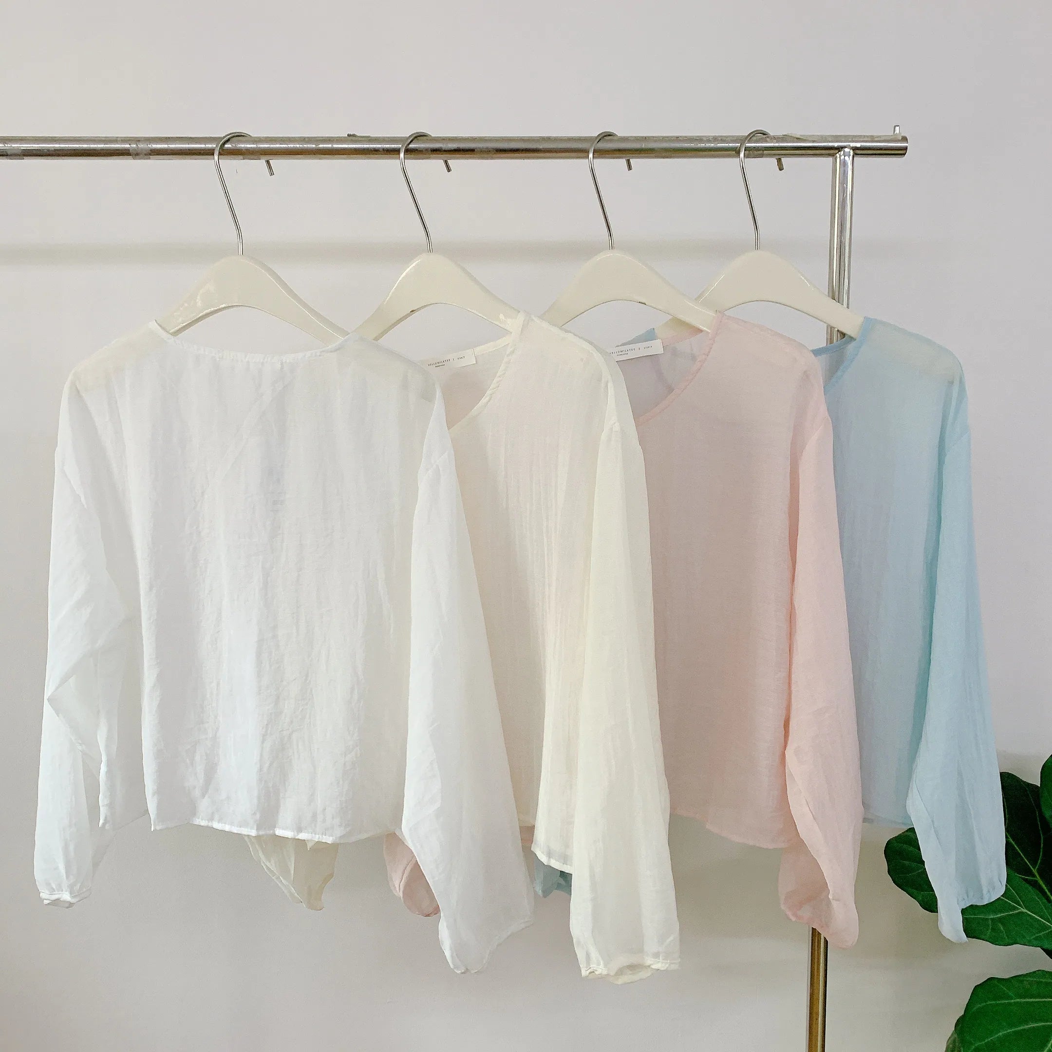 HELLO MILK TEE- 85195 圓領小衫