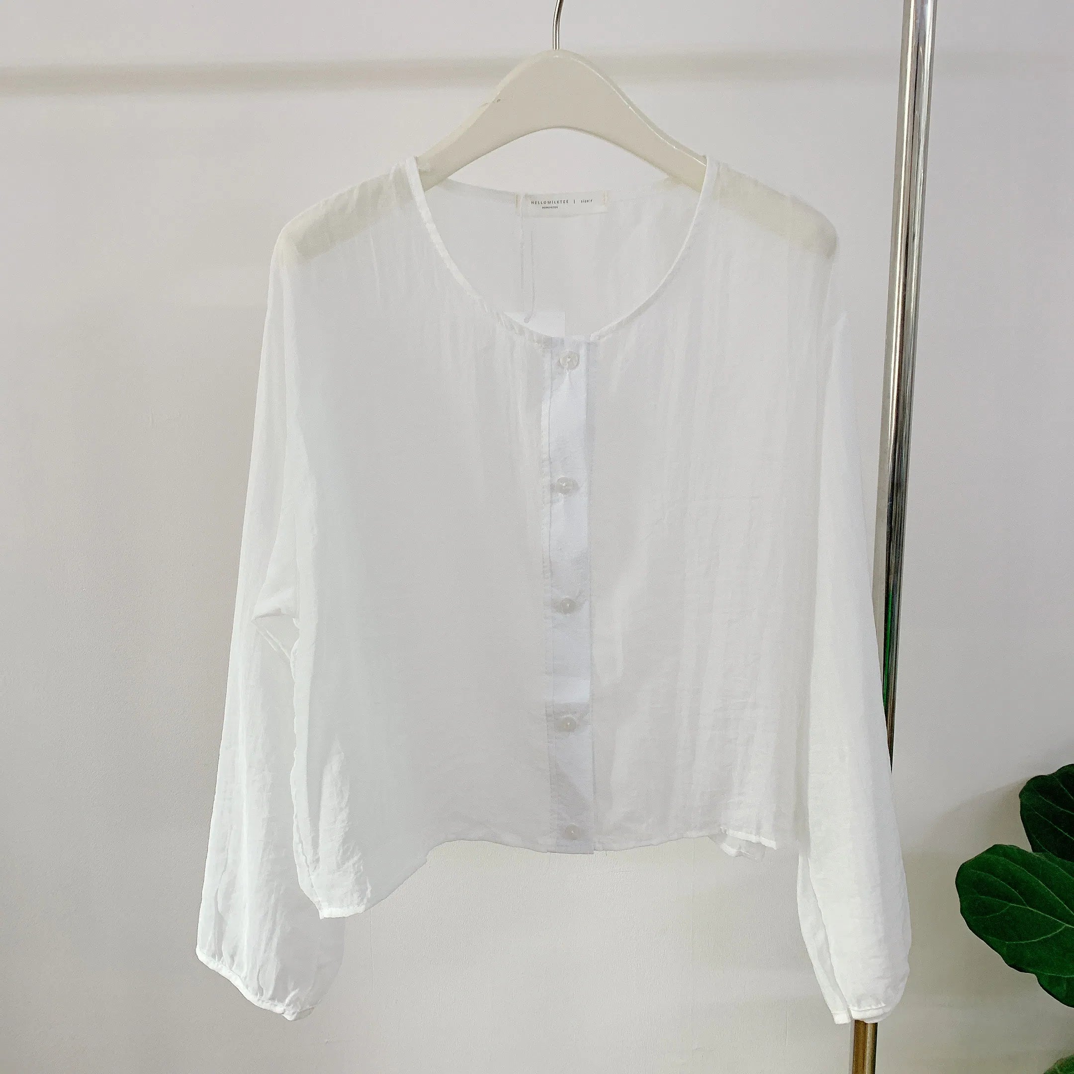 HELLO MILK TEE- 85195 圓領小衫