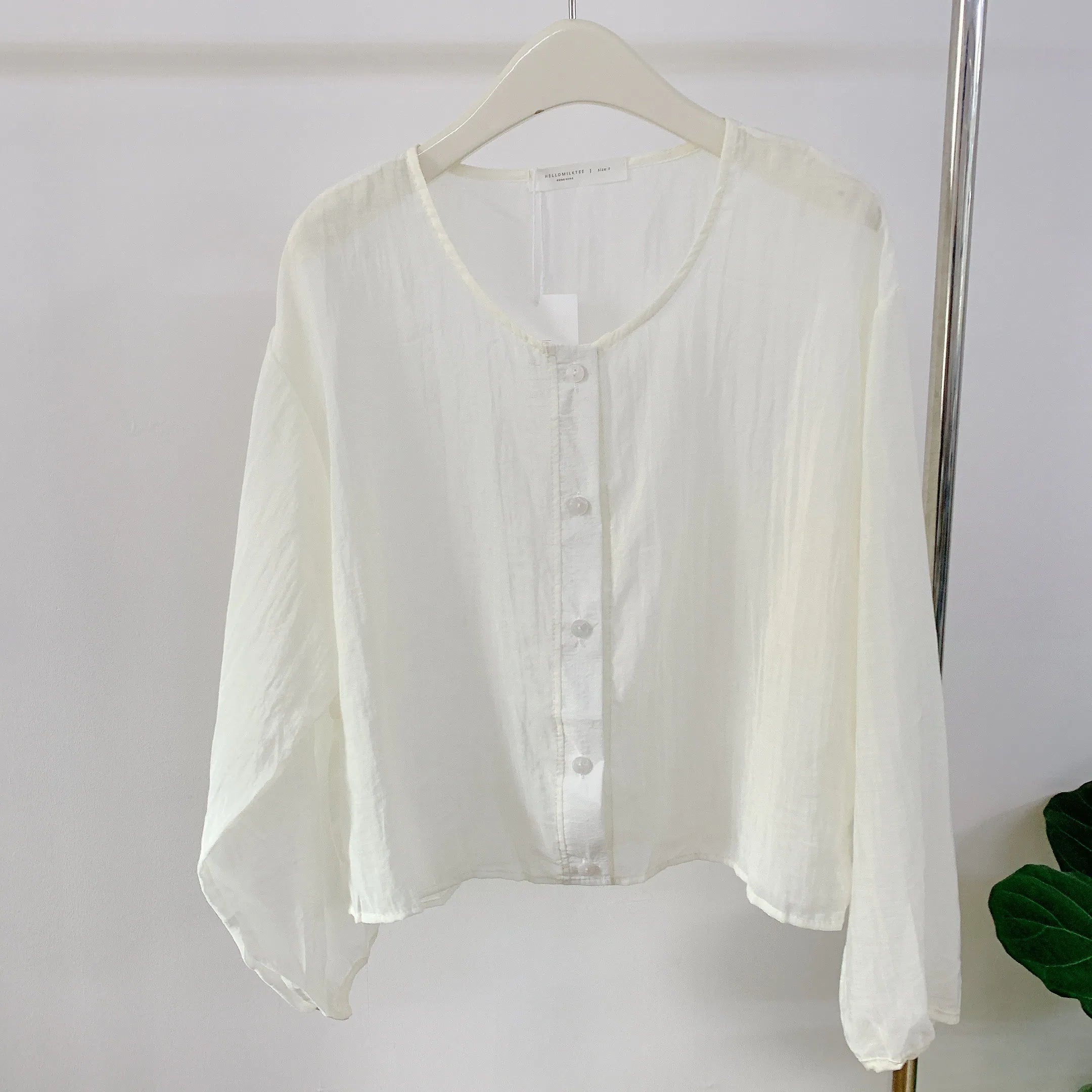 HELLO MILK TEE- 85195 圓領小衫