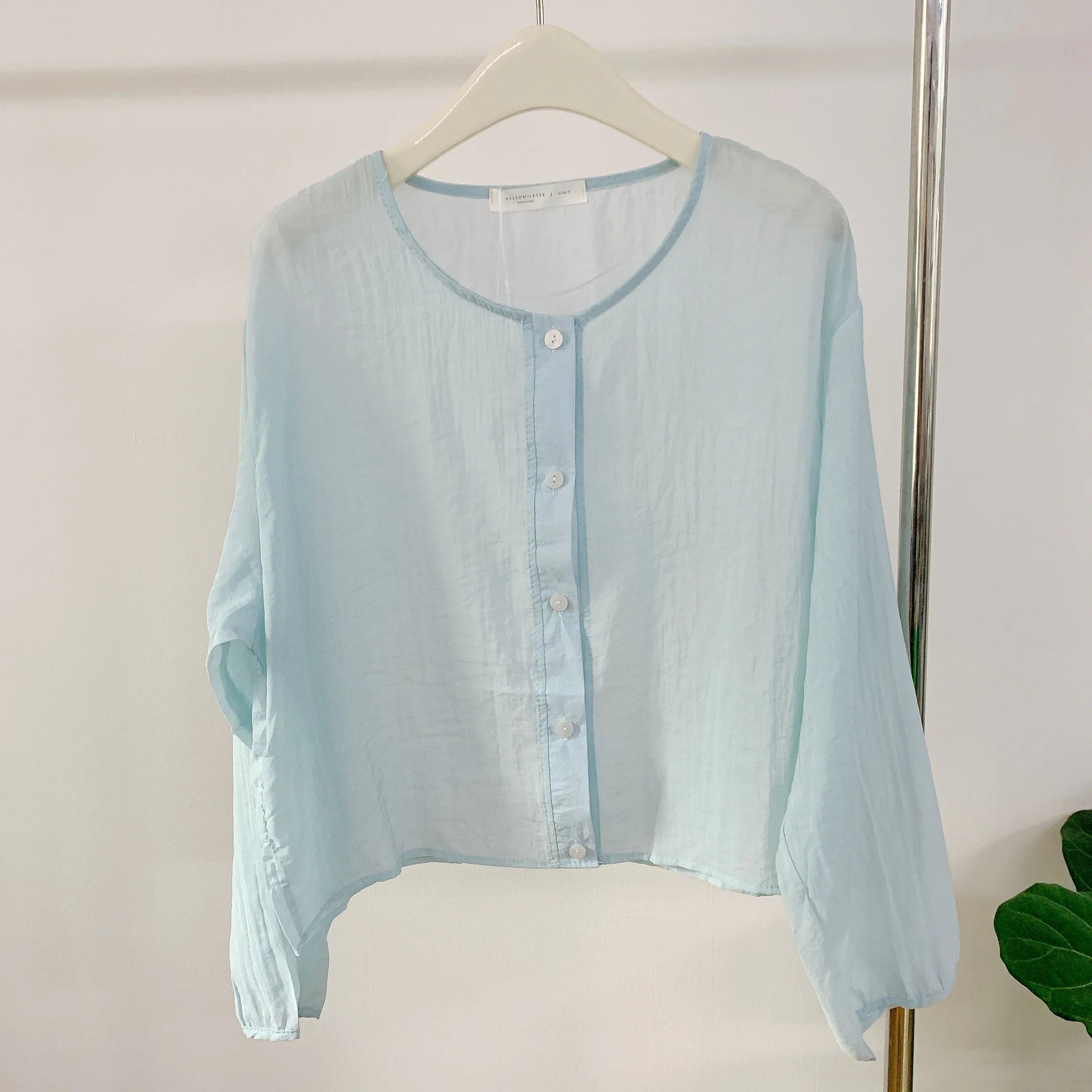 HELLO MILK TEE- 85195 圓領小衫