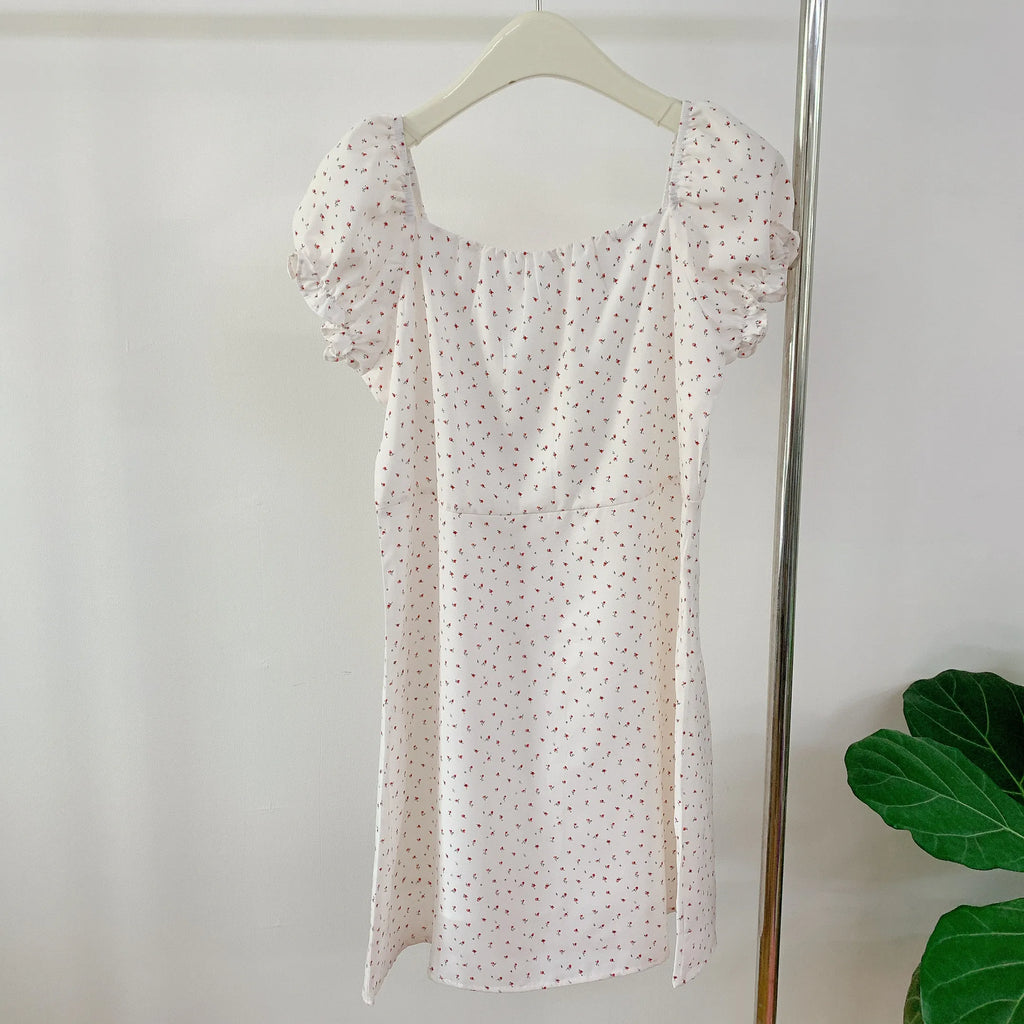 HELLO MILK TEE- 85229 韓系碎花裙