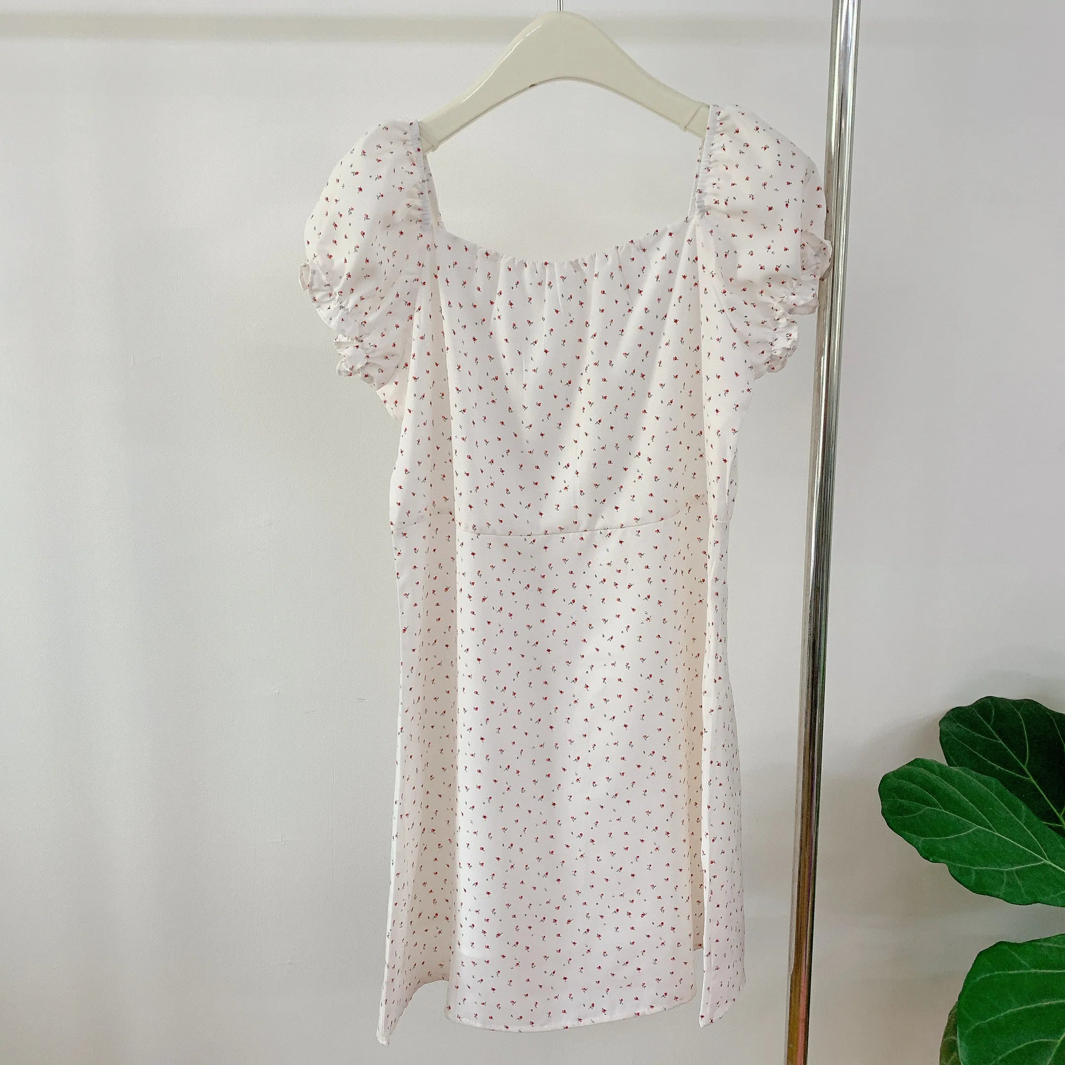 HELLO MILK TEE- 85229 韓系碎花裙