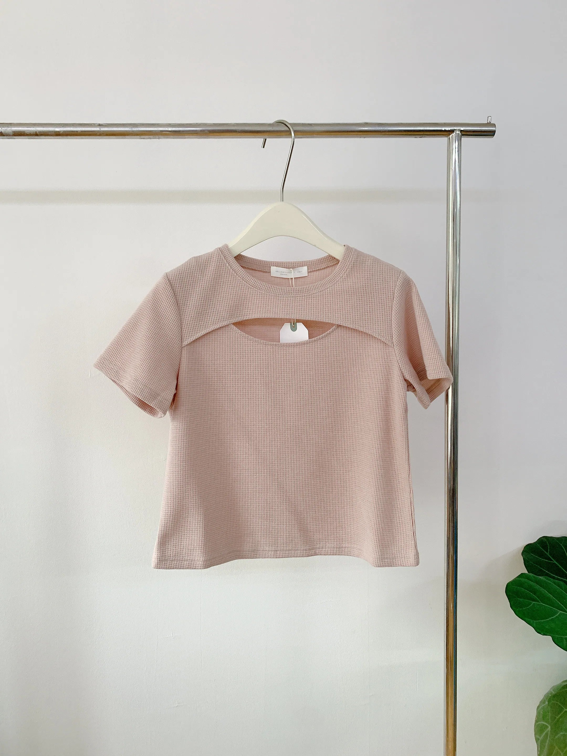 HELLO MILK TEE- 85259 簡約短袖