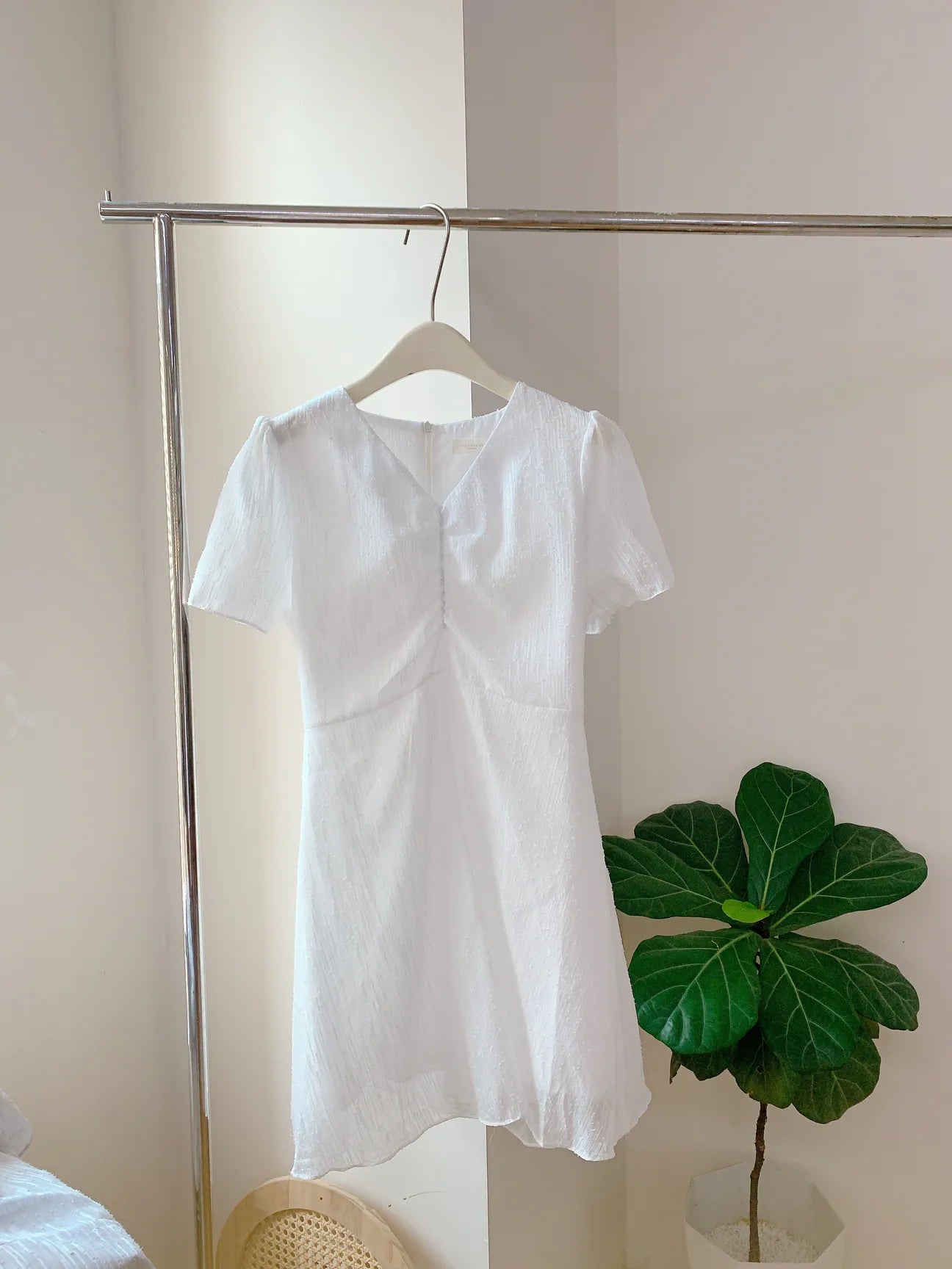 HELLO MILK TEE- 85325 仙氣連衣裙