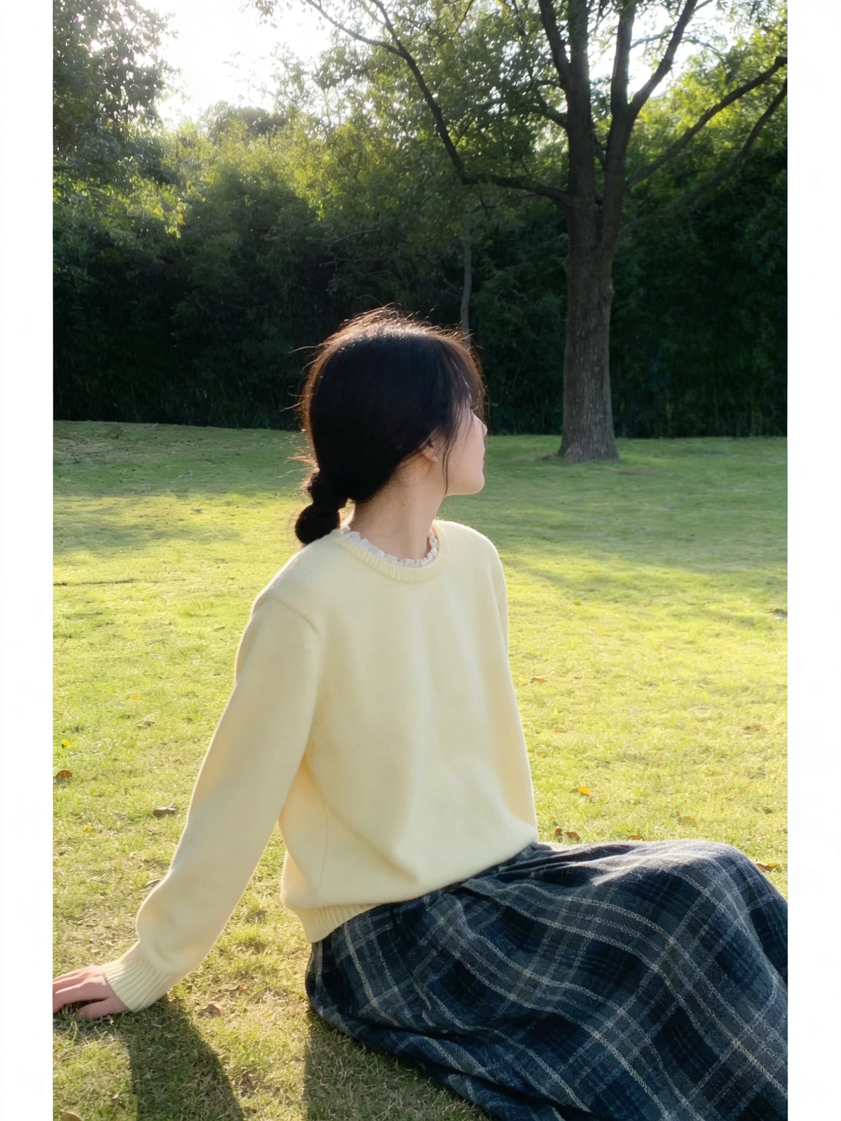 HELLO MILK TEE- 85910 百褶半裙