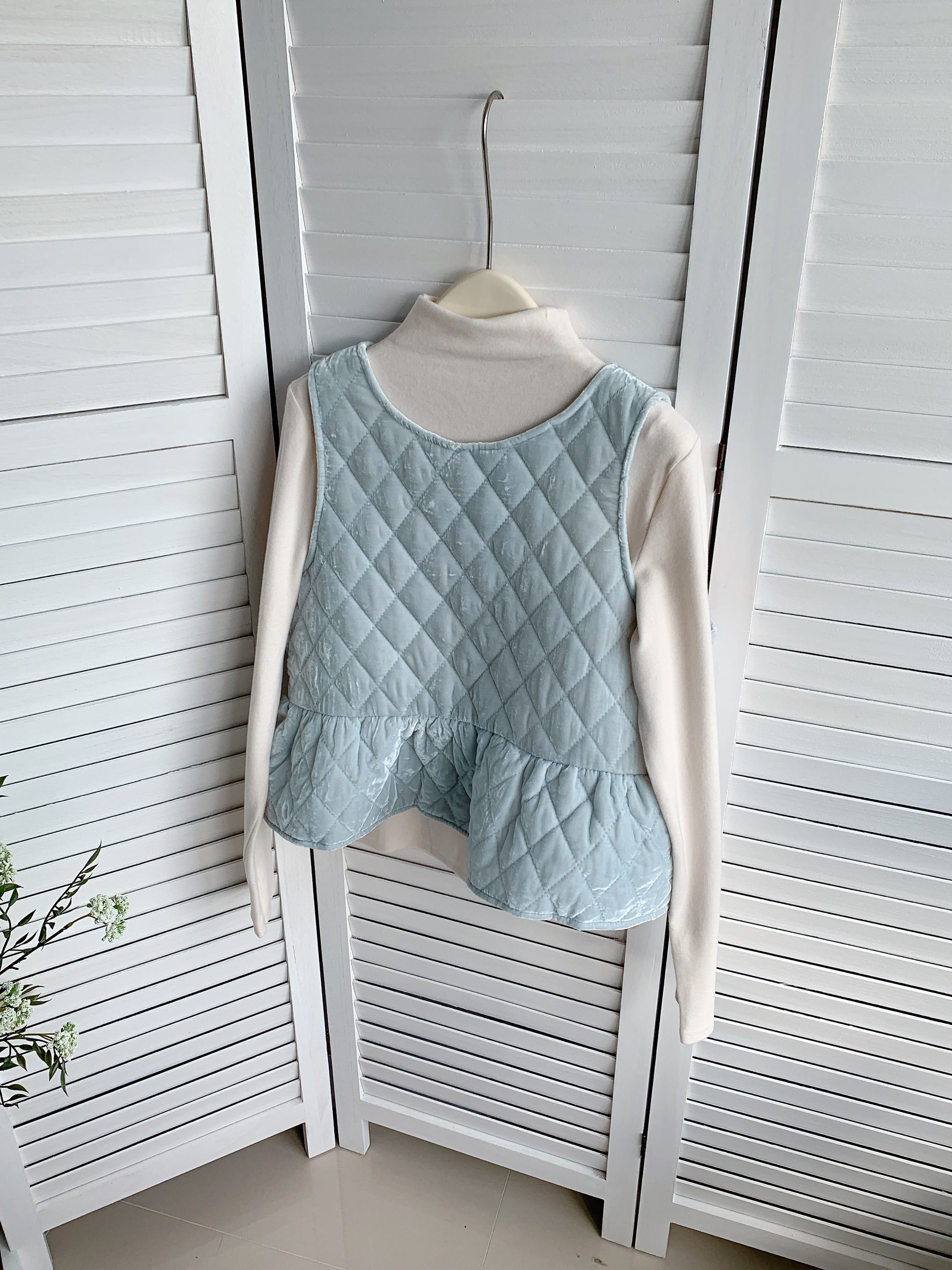 HELLO MILK TEE- 85805 韓系套裝