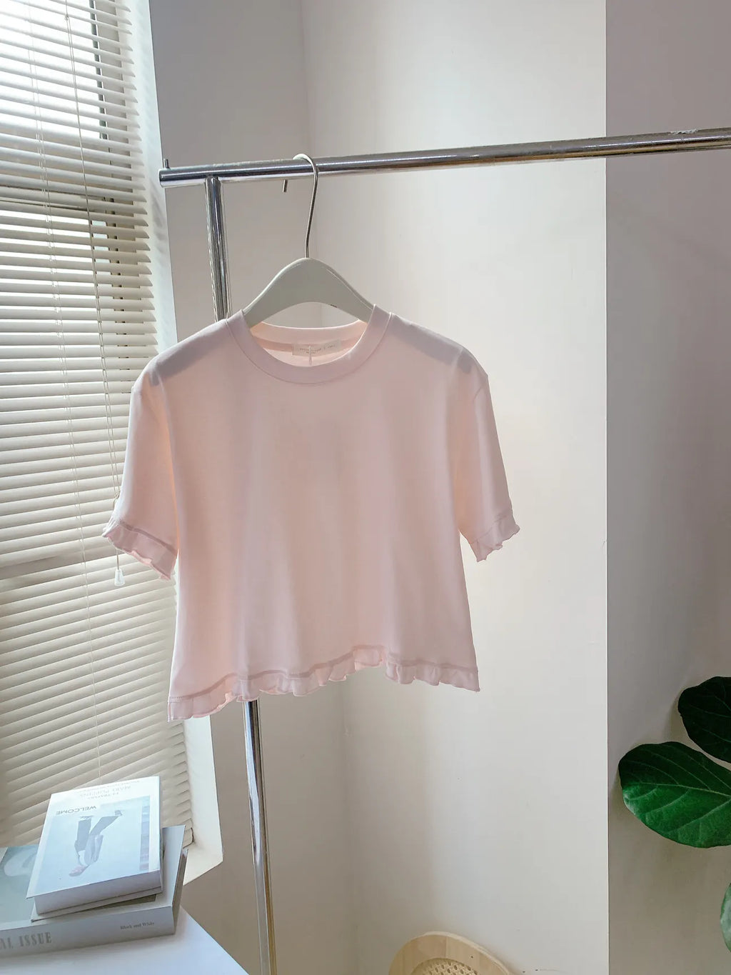 HELLO MILK TEE- 85297 簡約短袖