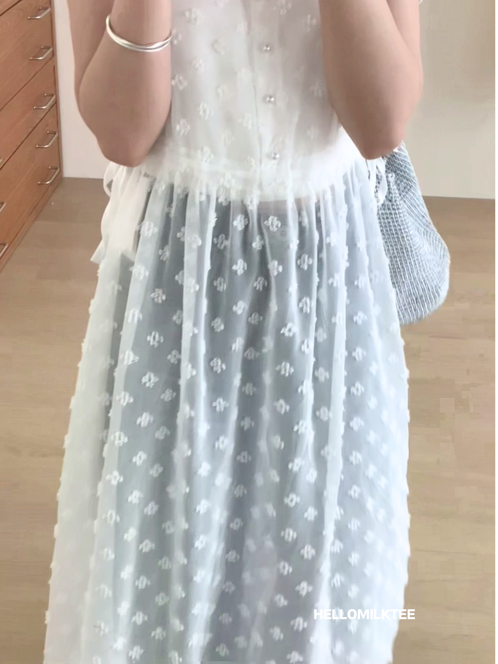 HELLO MILK TEE- 86168 韓系連衣裙