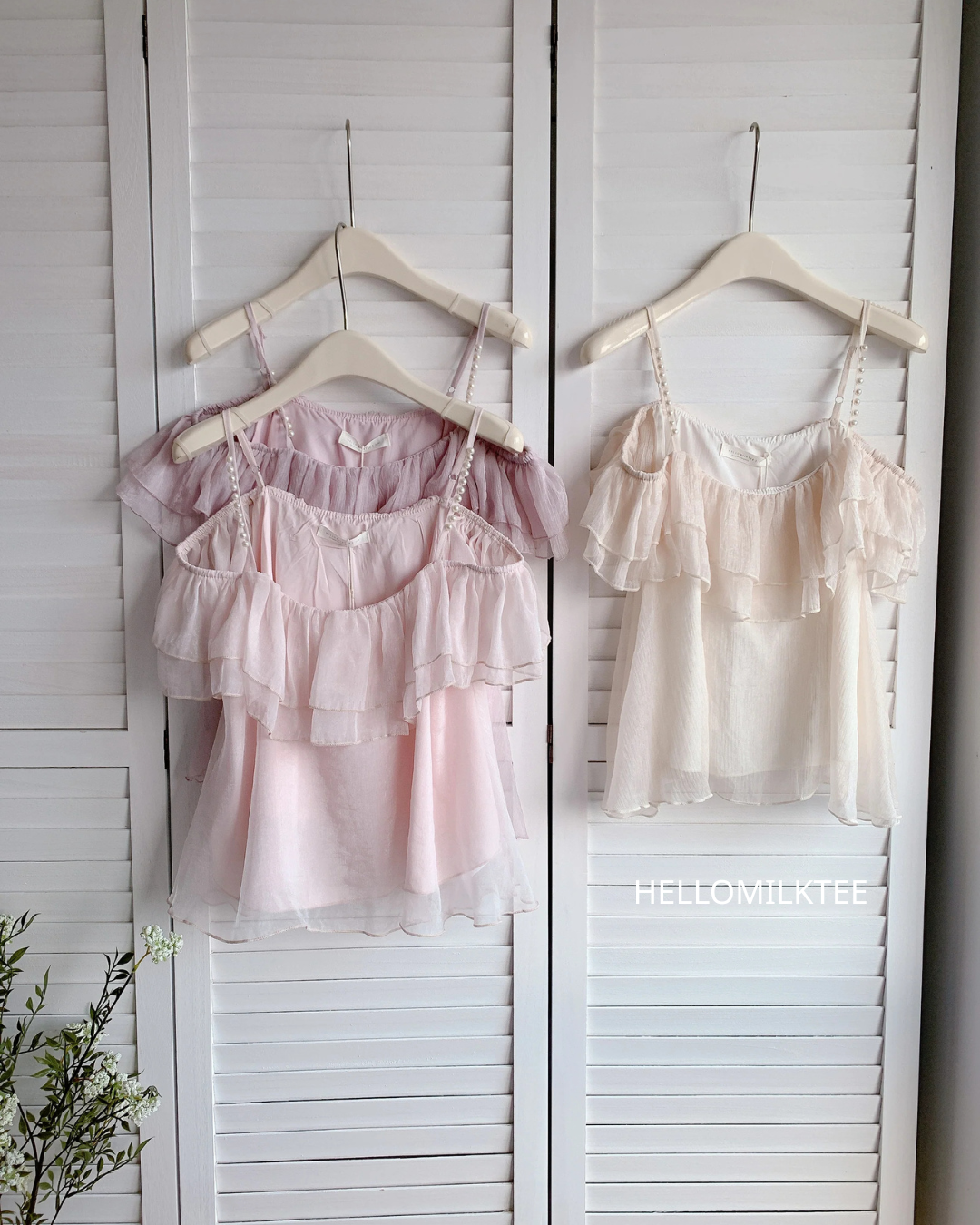 HELLO MILK TEE- 86302 仙氣小衫