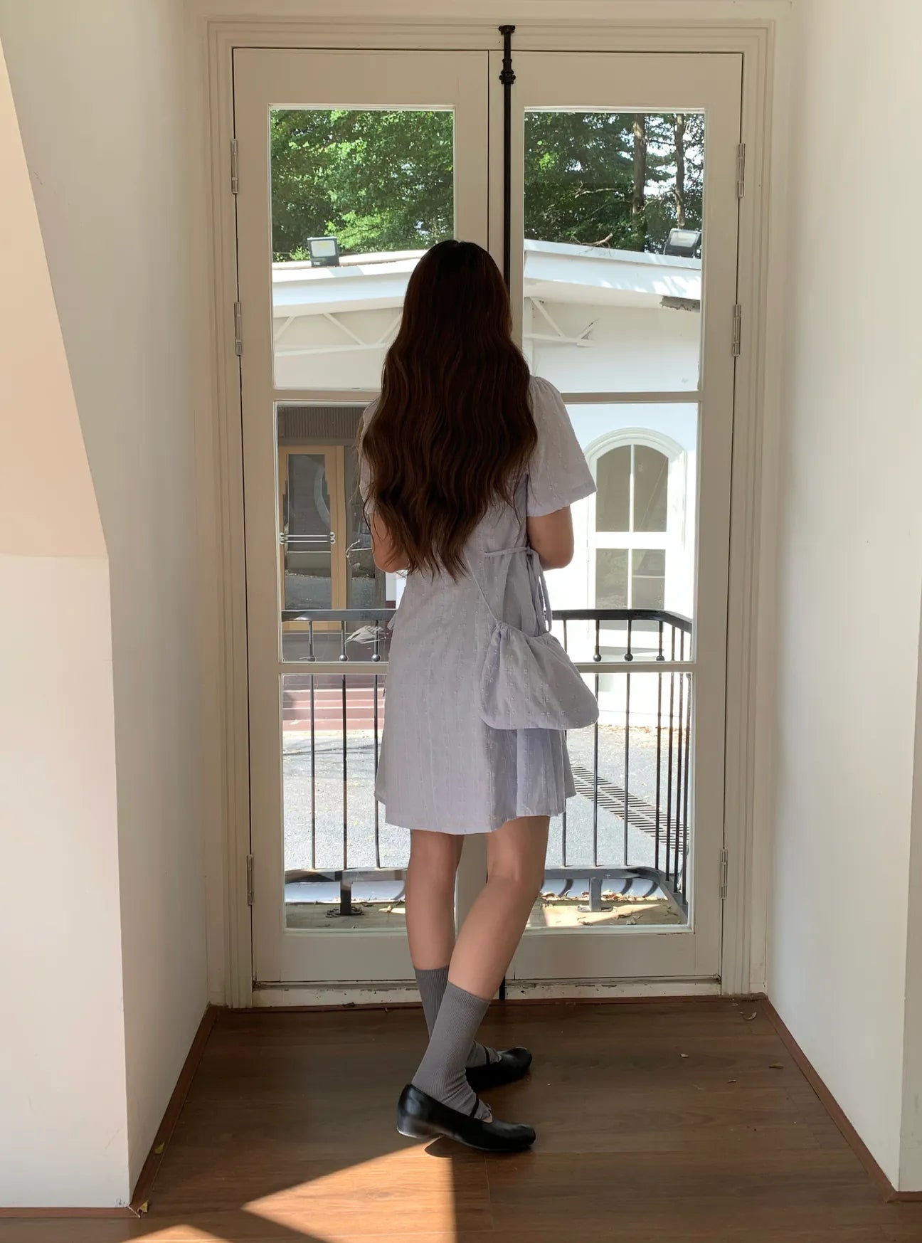 HELLO MILK TEE- 85215 簡約連衣裙