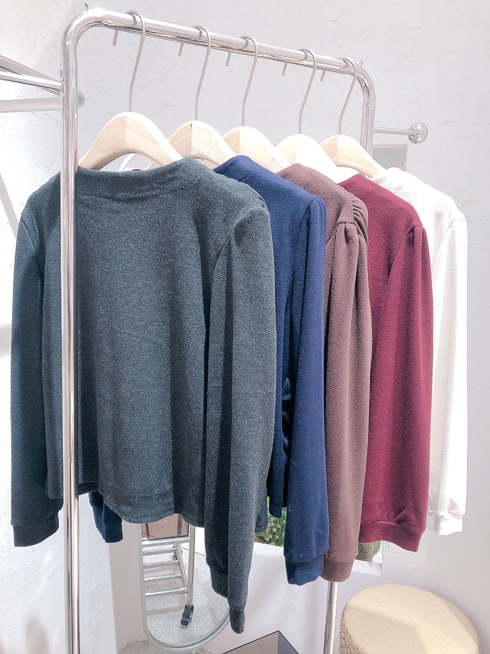 HELLO MILK TEE- 85643 質感小衫