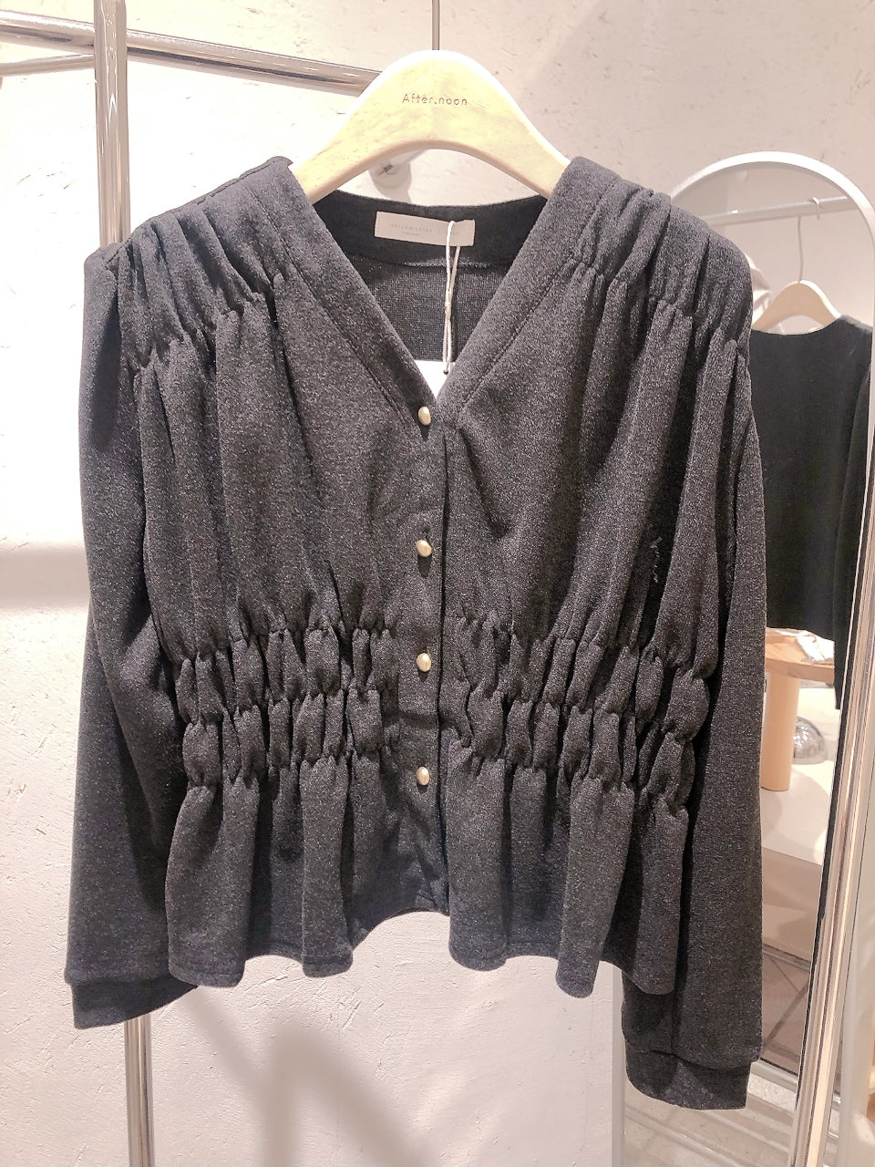 HELLO MILK TEE- 85643 質感小衫