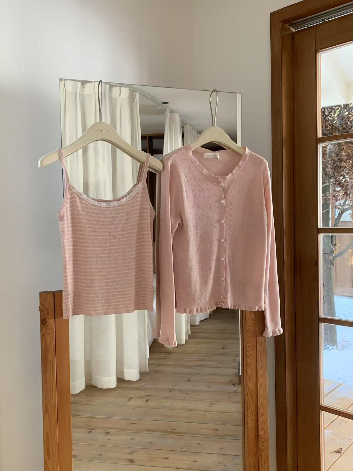 HELLO MILK TEE- 86877 韓系套裝
