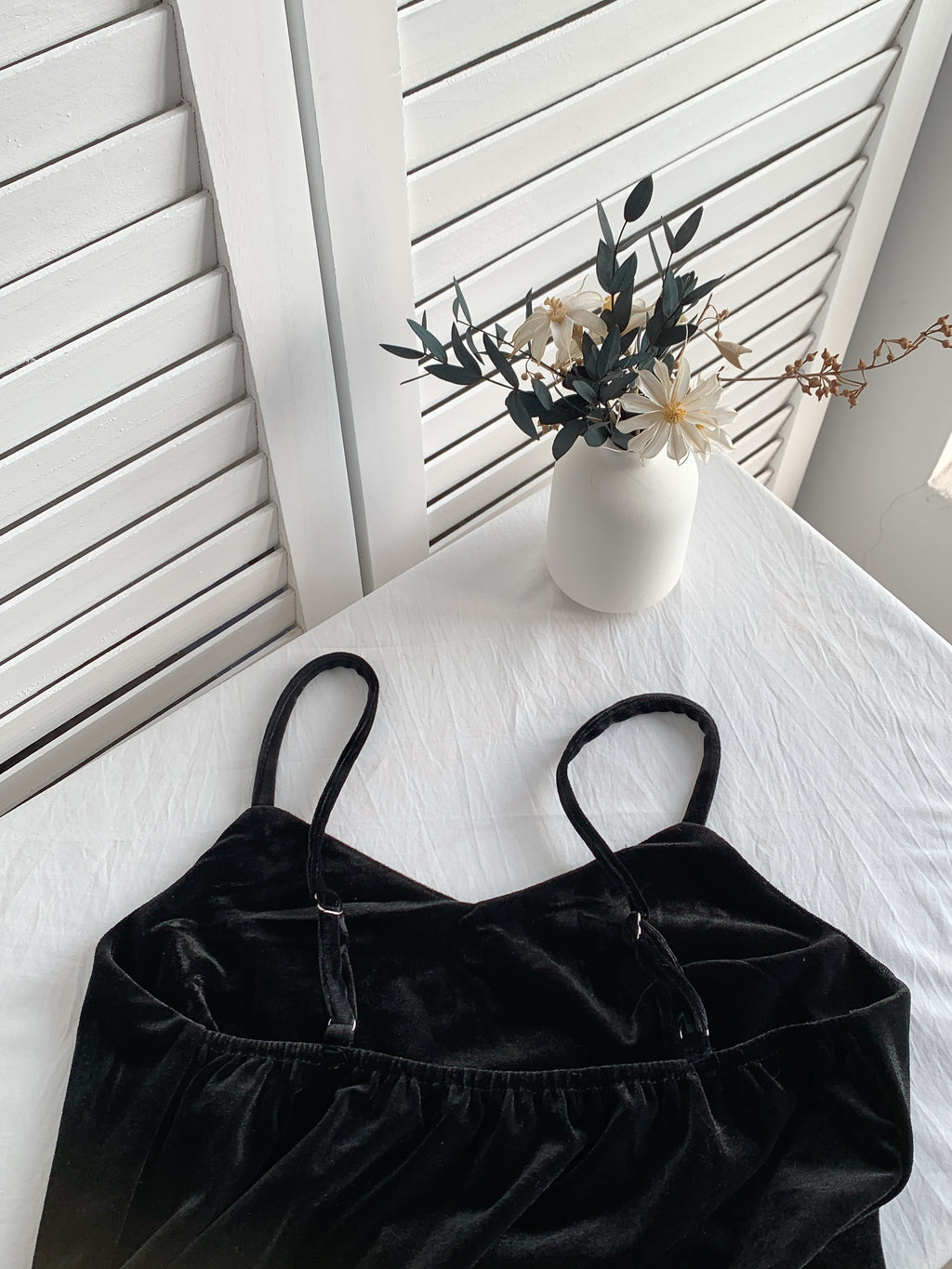 HELLO MILK TEE- 85839 氣質吊帶裙