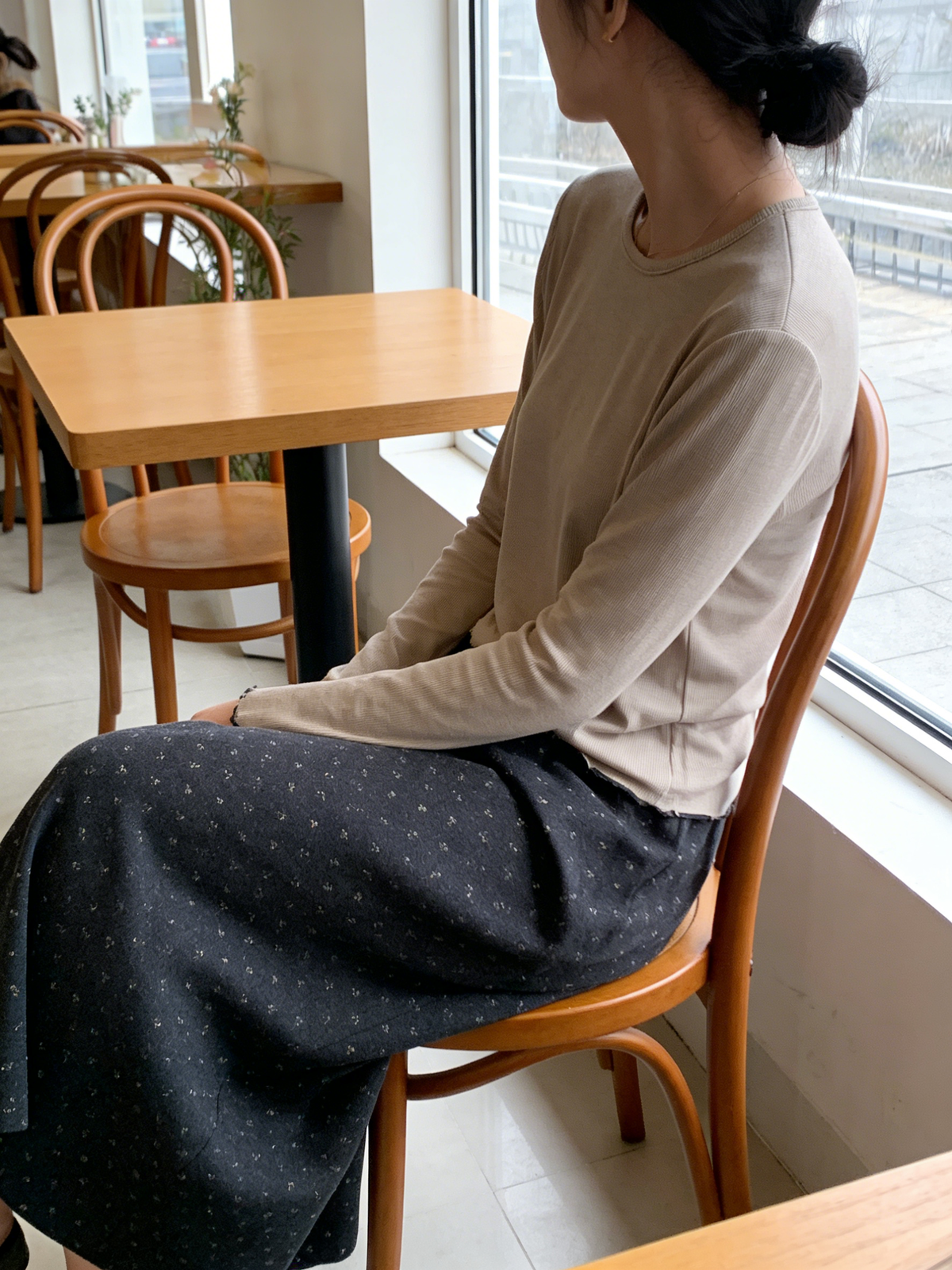 HELLO MILK TEE- 85719 碎花半裙