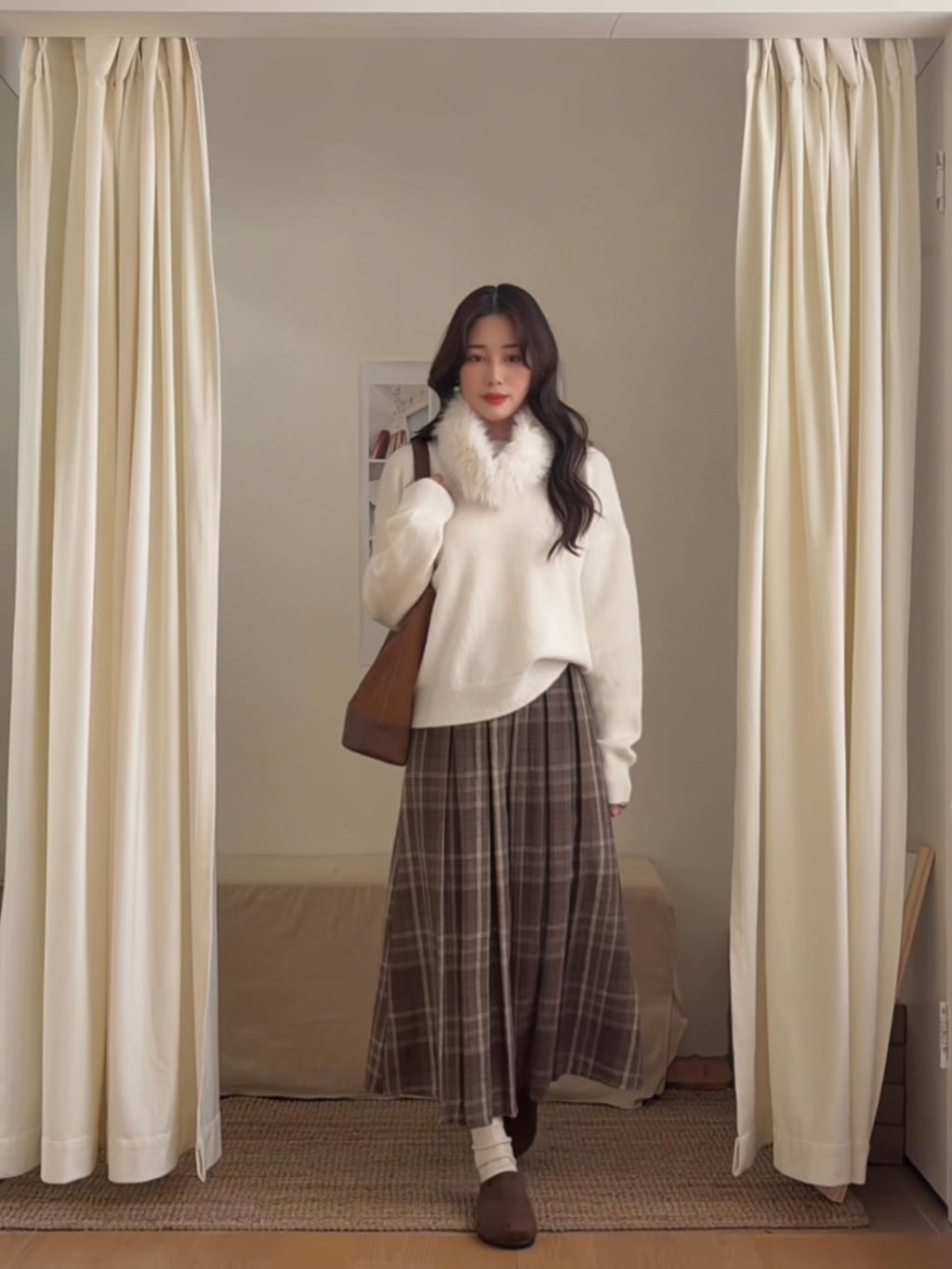 HELLO MILK TEE- 85910 百褶半裙