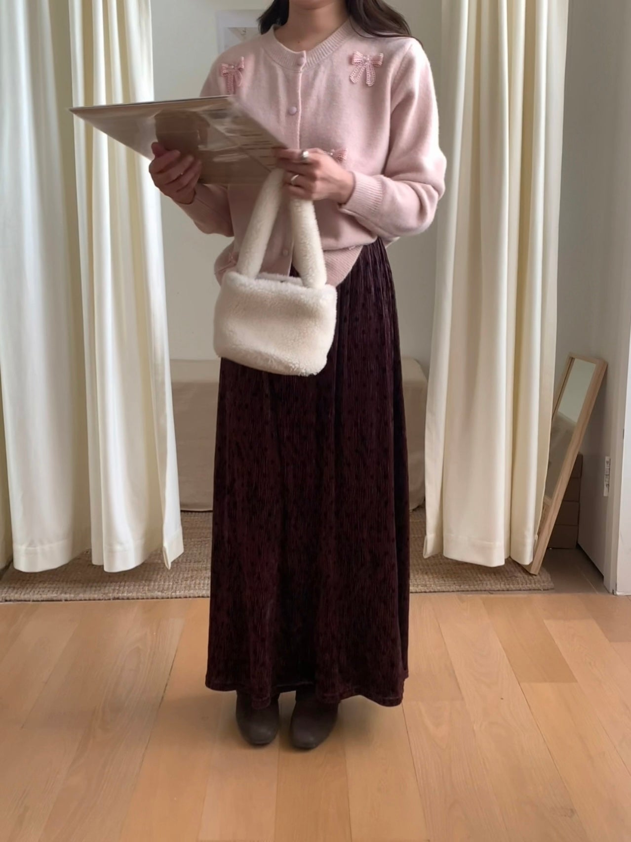 HELLO MILK TEE- 85913 直筒半裙