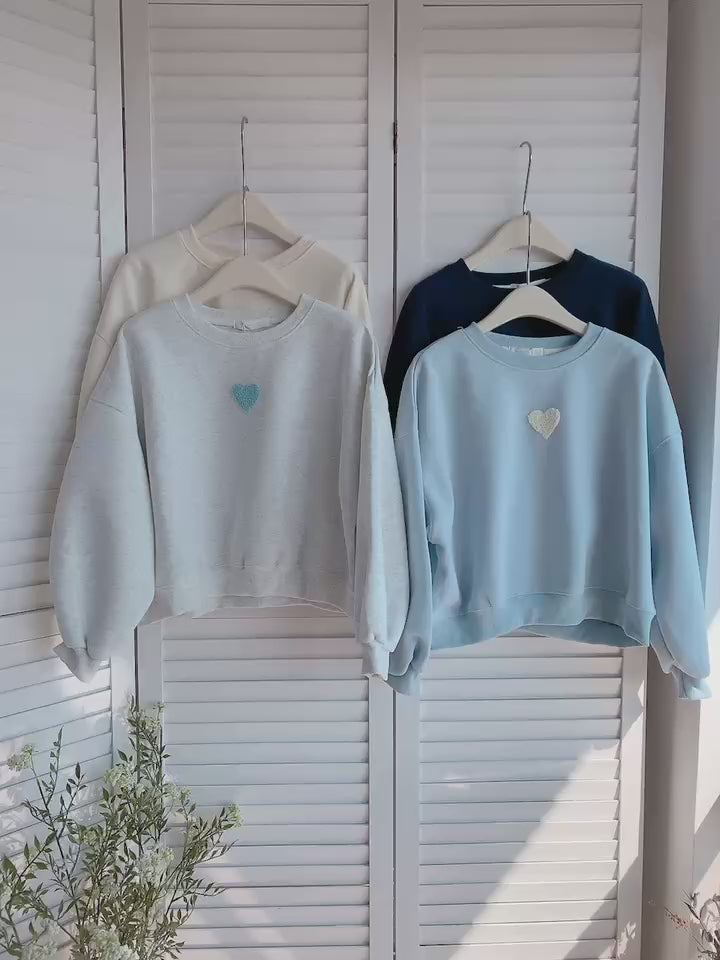 HELLO MILK TEE- 85679 套頭衛衣