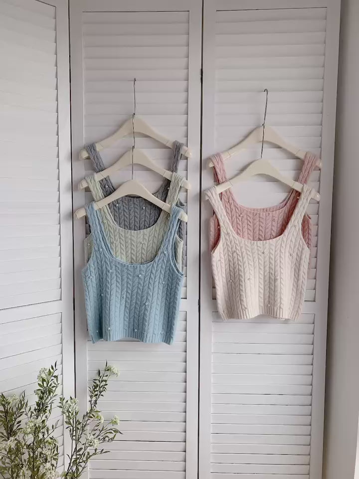 HELLO MILK TEE- 85616 無袖上衣