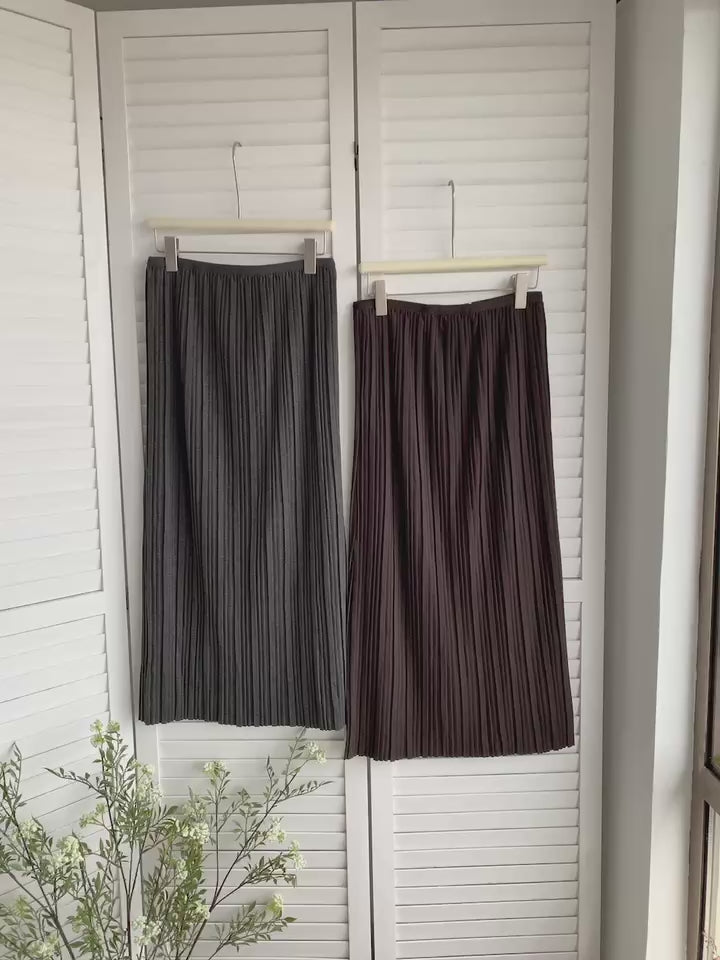 HELLO MILK TEE- 85544 磨毛半裙