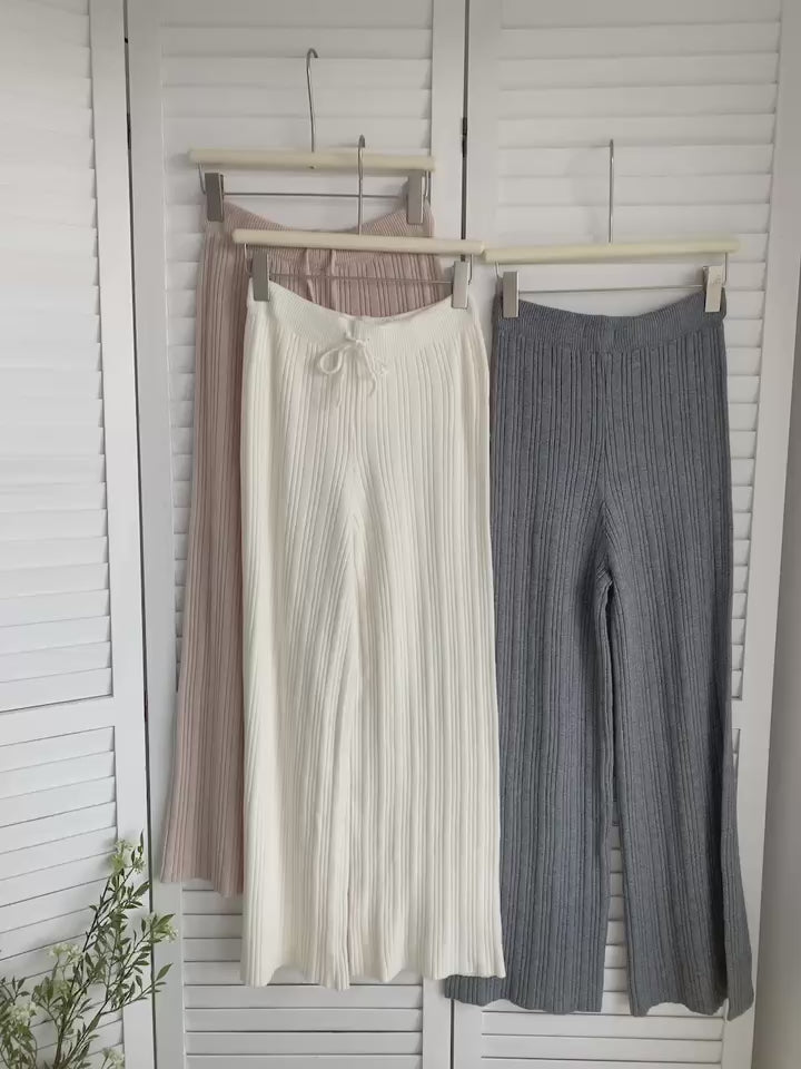 HELLO MILK TEE- 85613 百搭長褲