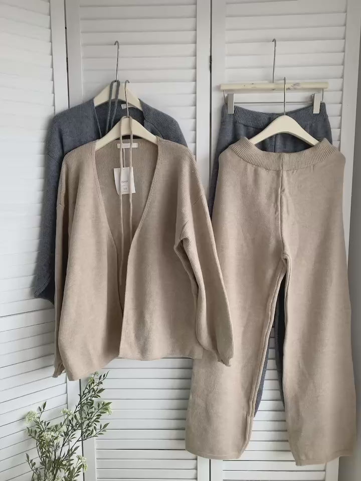 HELLO MILK TEE- 85646 休閒套裝