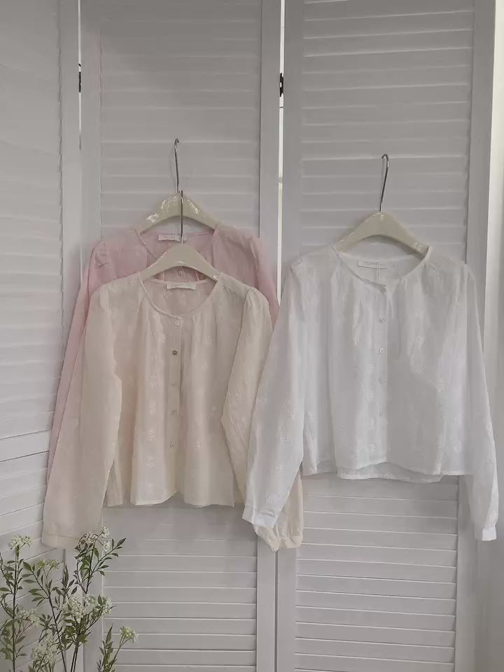 HELLO MILK TEE- 85506 圓領韓系衫