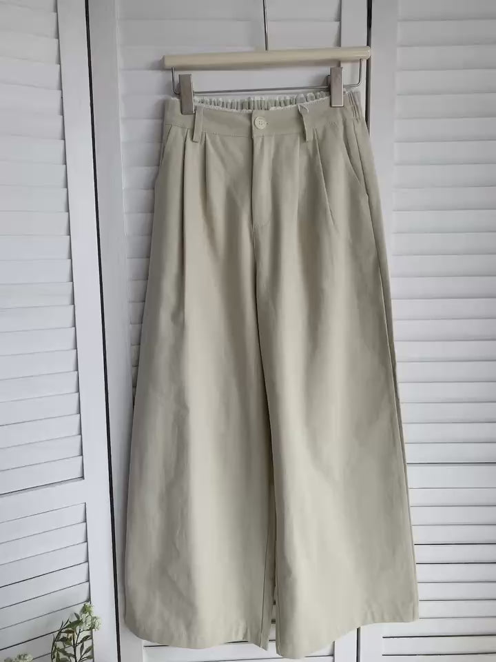 HELLO MILK TEE- 85521 花邊褲子