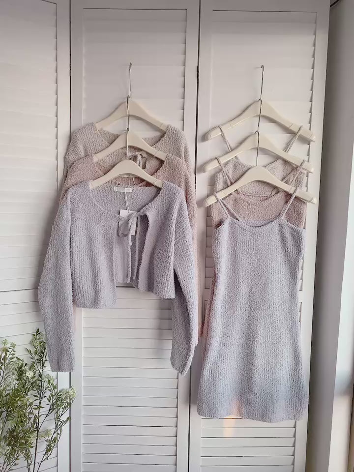 HELLO MILK TEE- 85656 坑條套裝