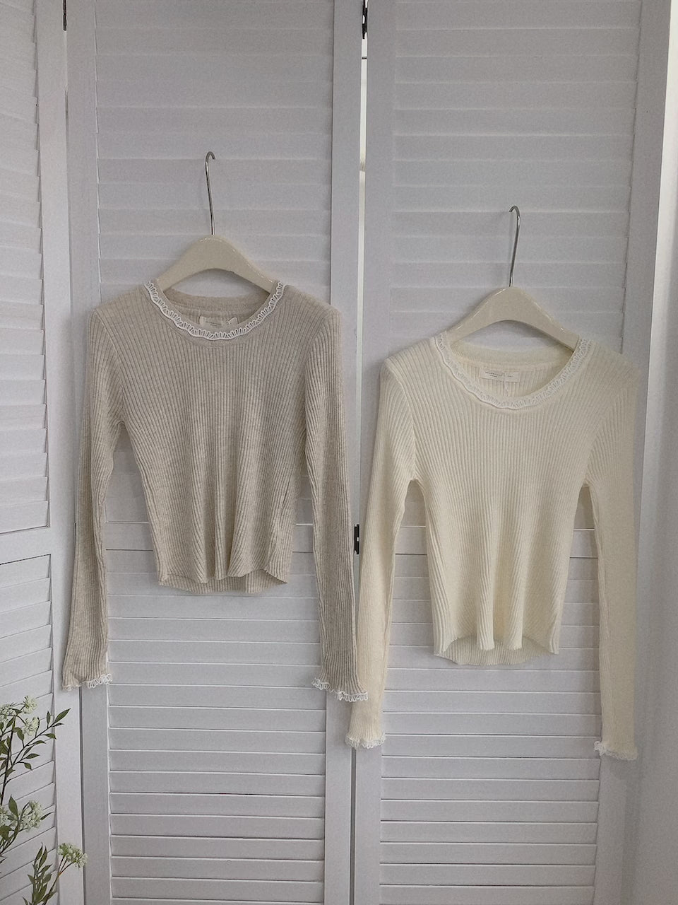 HELLO MILK TEE- 85486 拼接小衫