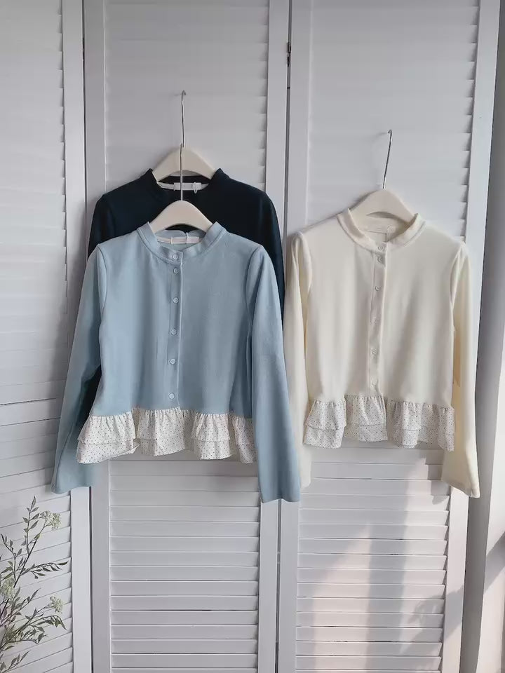 HELLO MILK TEE- 85837 簡約上衣