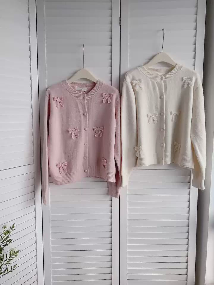 HELLO MILK TEE- 85888 蝴蝶結上衣