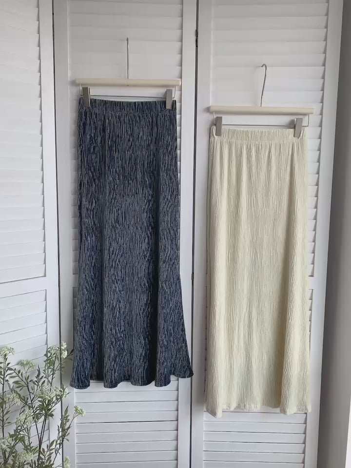 HELLO MILK TEE- 85512 燈芯絨半裙