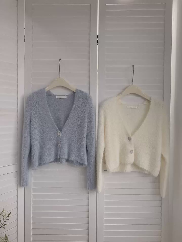 HELLO MILK TEE- 85495 毛絨小衫