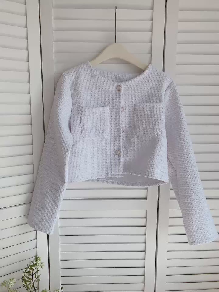 HELLO MILK TEE- 85632 圓領上衣